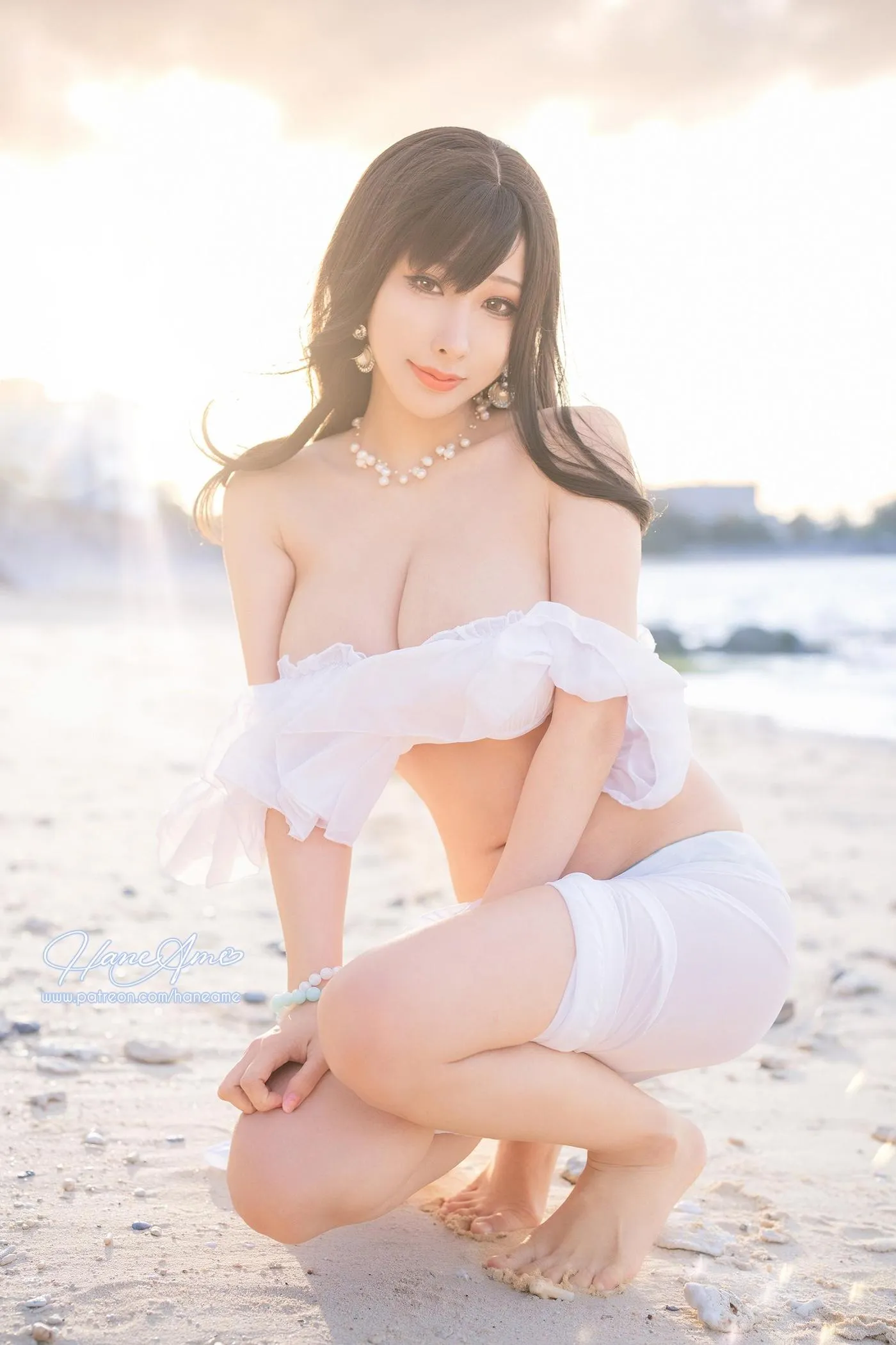 雨波_HaneAme – NO.191 2023年05月新品订阅4套视频-Original White Sand Love In Okinawa [43P]插图6